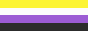 nonbinary flag button